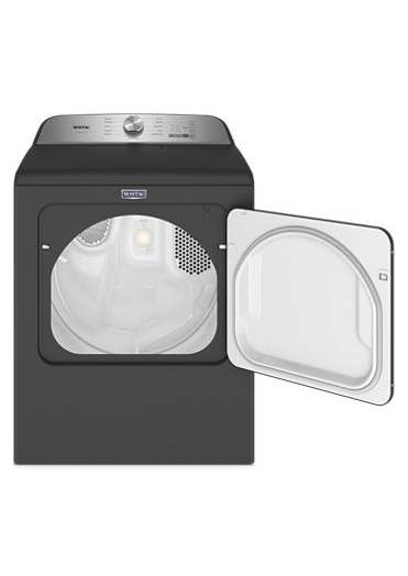 Maytag 7.0 cu. ft. Vented Pet Pro Electric Dryer in Volcano Black 6