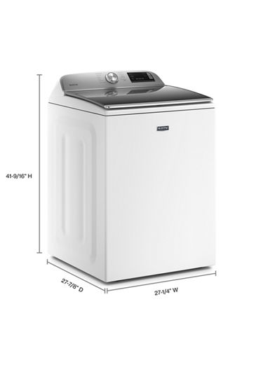 Maytag 4.7 cu. ft. Smart Capable White Top Load Washing Machine with Extra Power Button and Deep Fill Option 1