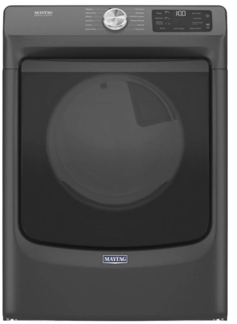 Maytag Maytag 7.3 cu. ft. Front Load Gas Dryer (Extra Power, Quick Dry Cycle) - Volcano Black 0