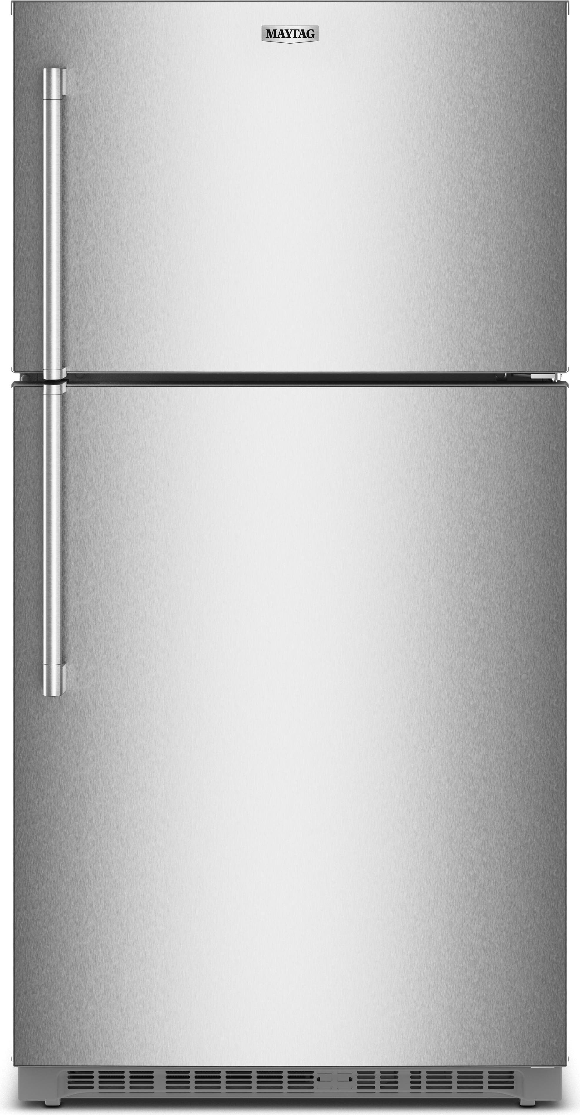 Maytag Maytag 33 in. Wide Top-Freezer Refrigerator with Factory-Installed Ice Maker (21 cu. ft.) 1