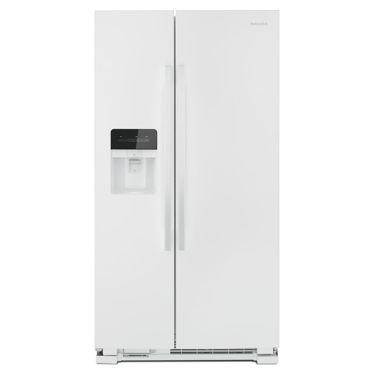 Amana Amana 21.4 Cu. Ft. Side-by-Side Refrigerator with Ice Maker, Water & Ice Dispenser (White) 2