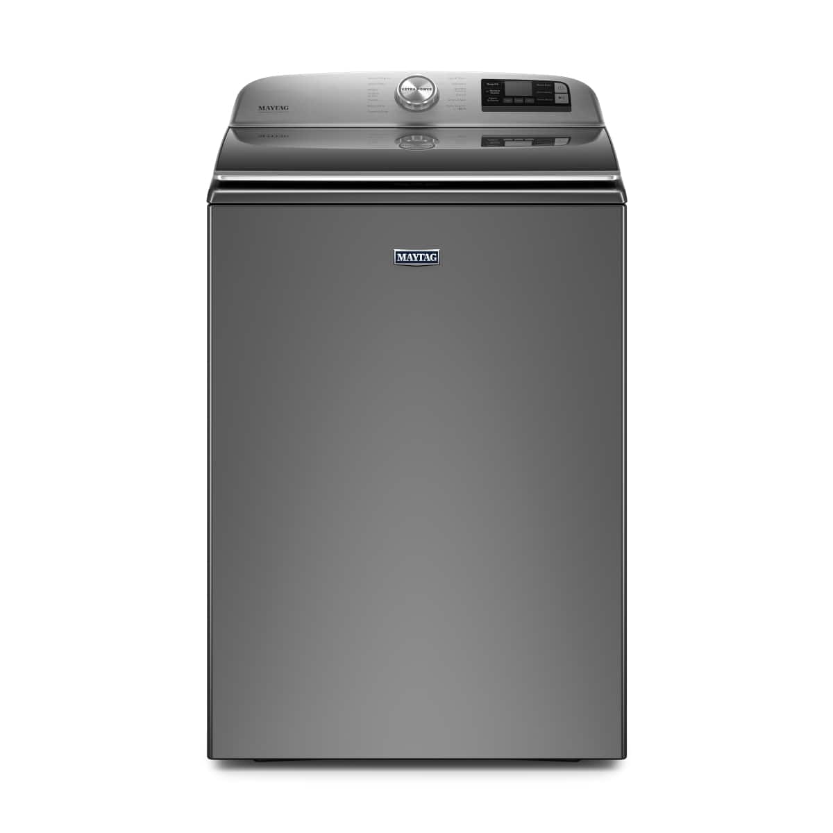 Maytag 5.2 cu. ft. Smart Capable Metallic Slate Top Load Washing Machine with Extra Power Button, ENERGY STAR 0