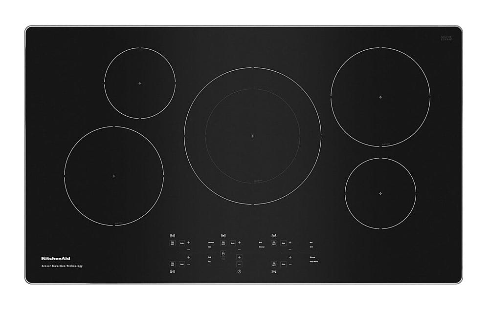 KitchenAid 36 in. Wide 5-Element Built-In Electric Induction Cooktop with 5 elements 0