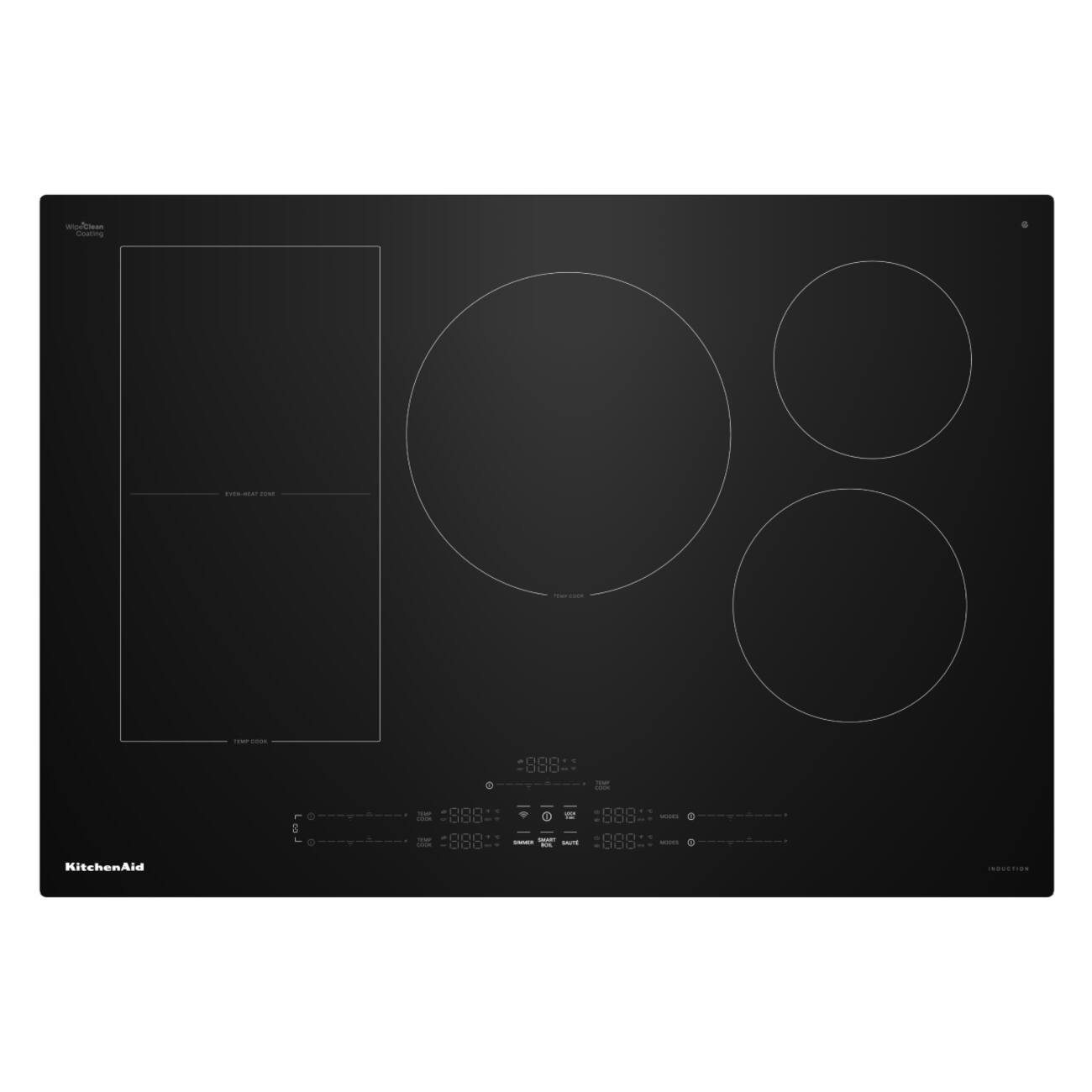 KitchenAid KitchenAid 30" Temp Cook™ Induction Cooktop with 5 Cooking Zones