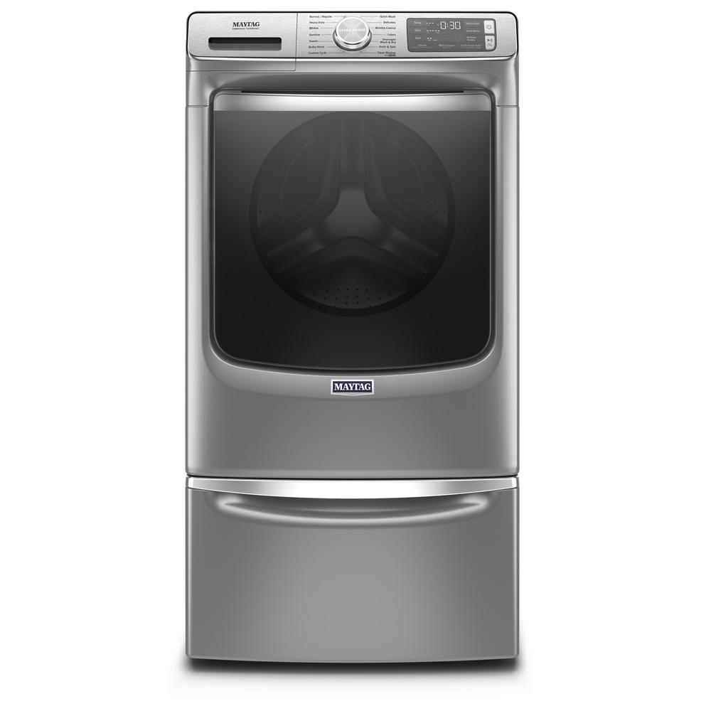 Maytag Maytag 5.0 cu. ft. Smart Front Load Washer with Extra Power and 24-Hr Fresh Hold® option (Metallic Slate) 1