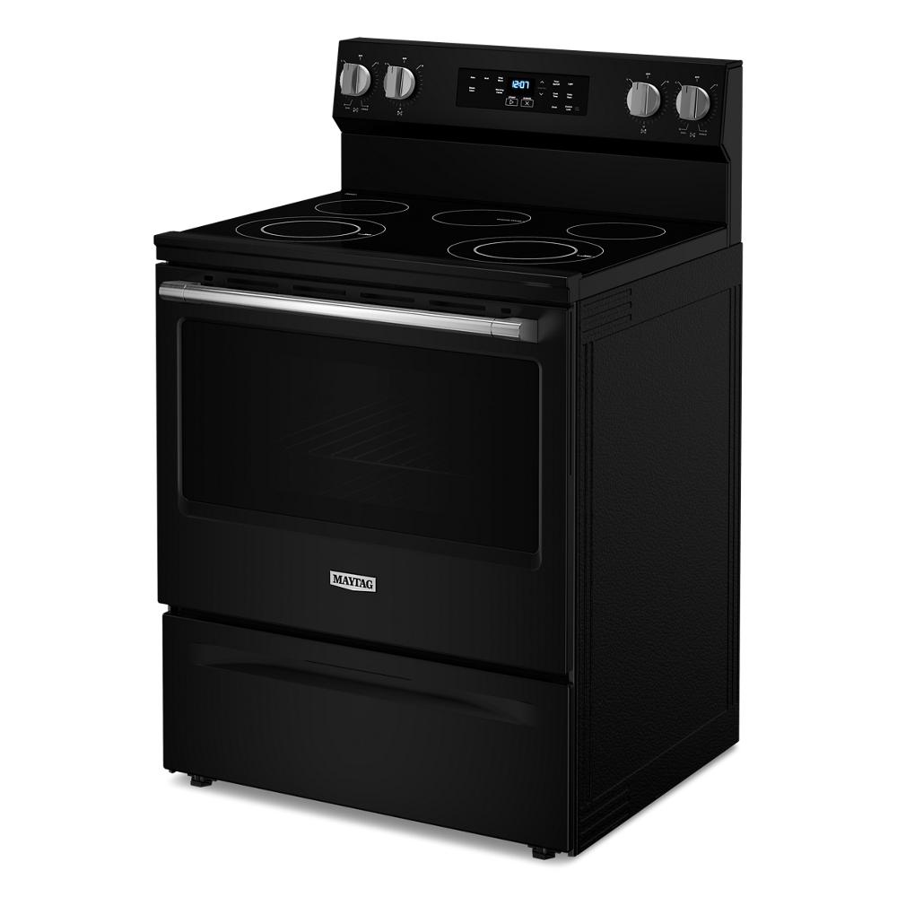 Maytag 30" Freestanding Electric Range with Steam Clean (5.3 cu. ft.) 2