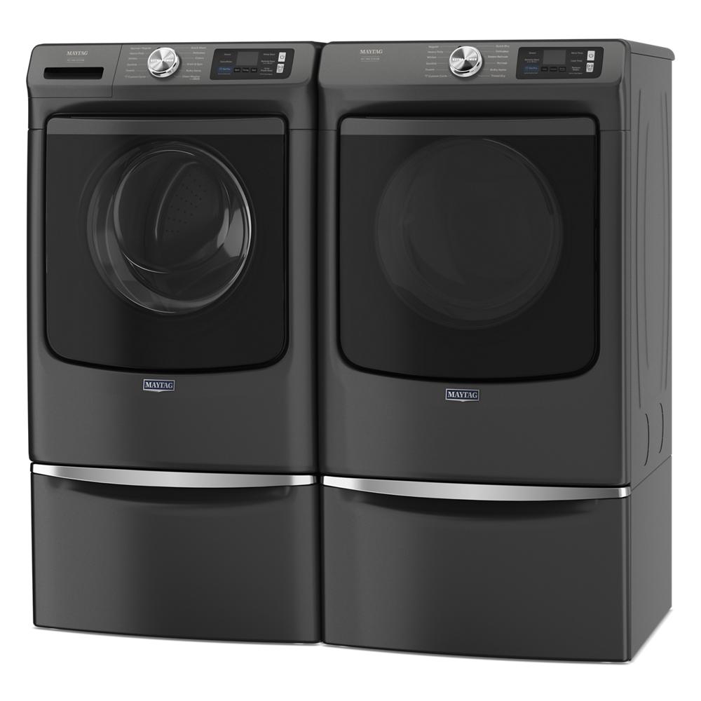Maytag Maytag 7.4 cu. ft. Smart Pet Pro Front Load Gas Dryer with Steam (Volcano Black) 3
