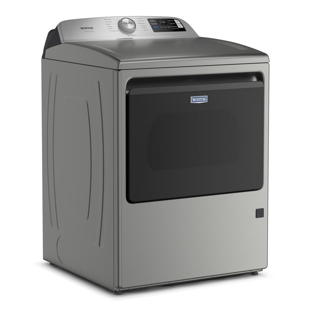 MAYTAG Maytag 7.4 cu. ft. Smart Top Load Dryer with Pet Pro Option (Classic Silver) 1