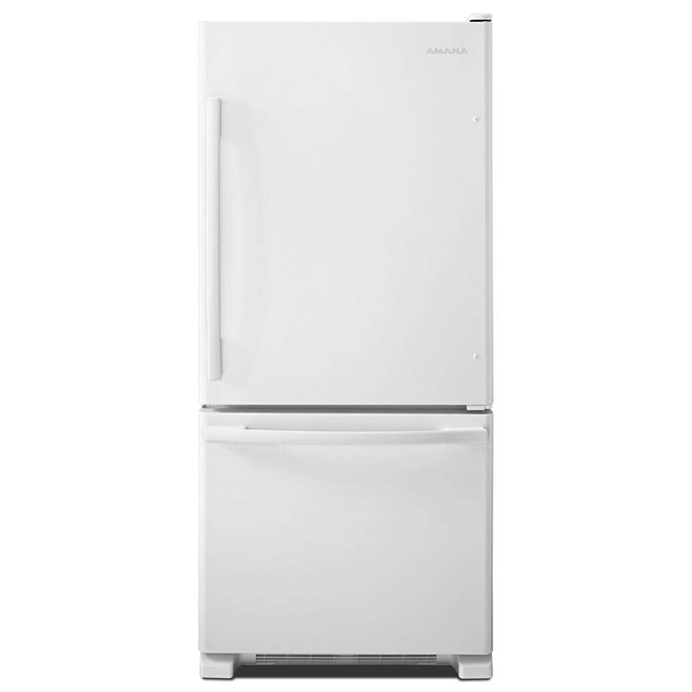 Amana Amana 18 cu. ft. Bottom-Freezer Refrigerator with EasyFreezer™ Pull-Out Drawer (White) 0