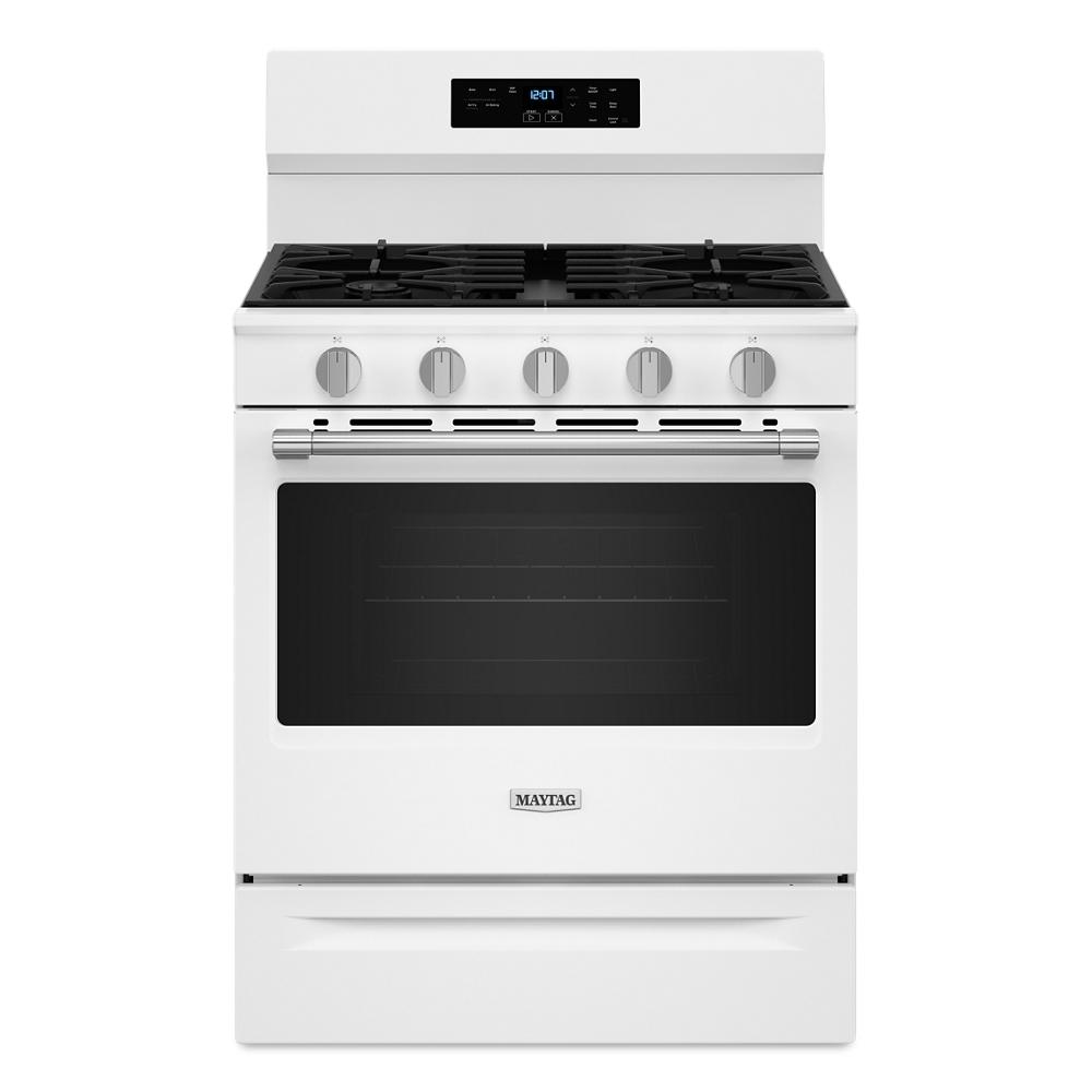 Maytag Maytag 30 in. Wide 5-Burners 5.0 cu. ft. Freestanding Gas Range with No-Preheat Air Fry and Air Baking 0