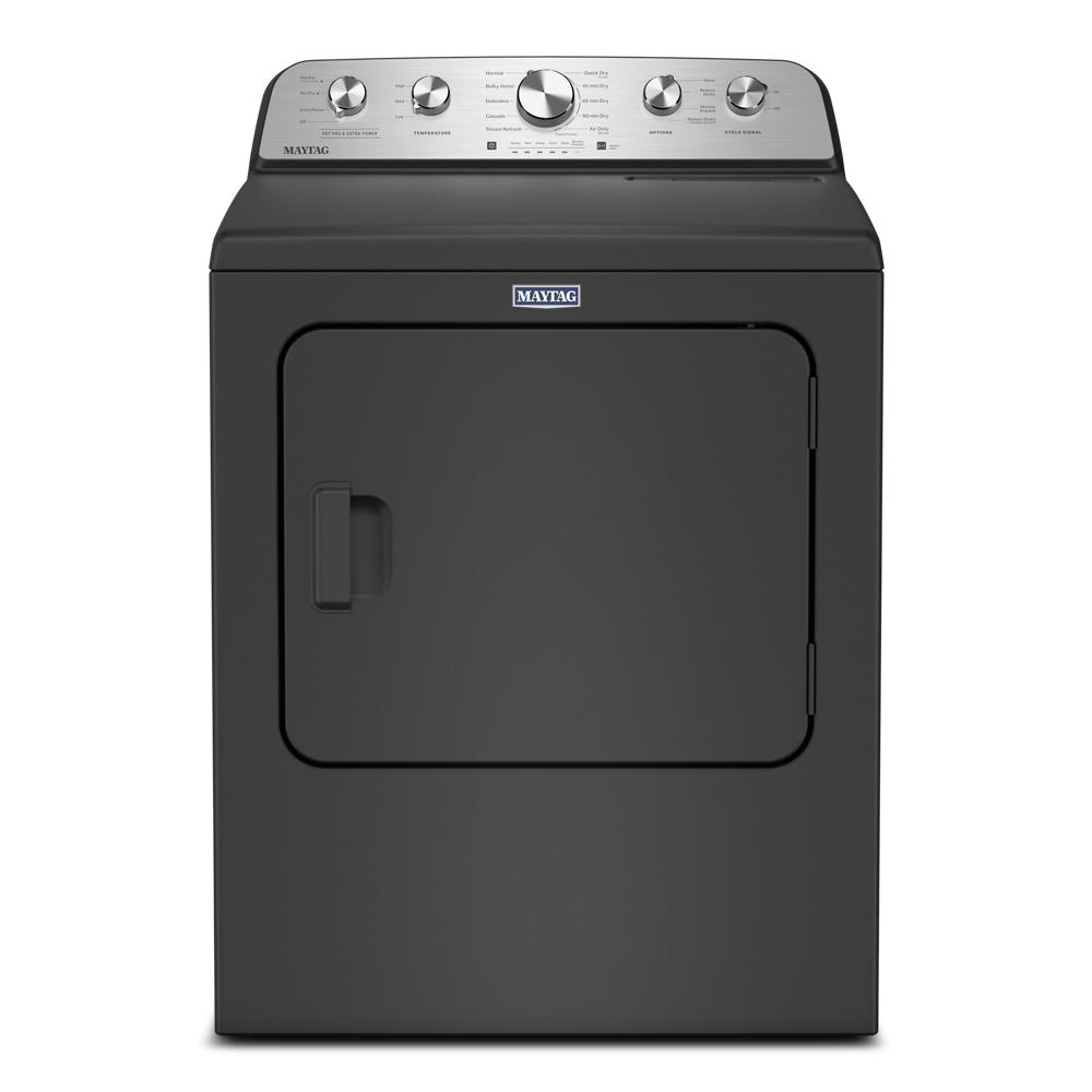 Maytag Maytag 7.0 cu. ft. Load Gas Dryer with Extra Power and Pet Pro Option (Steam-Enhanced), Volcano Black 1