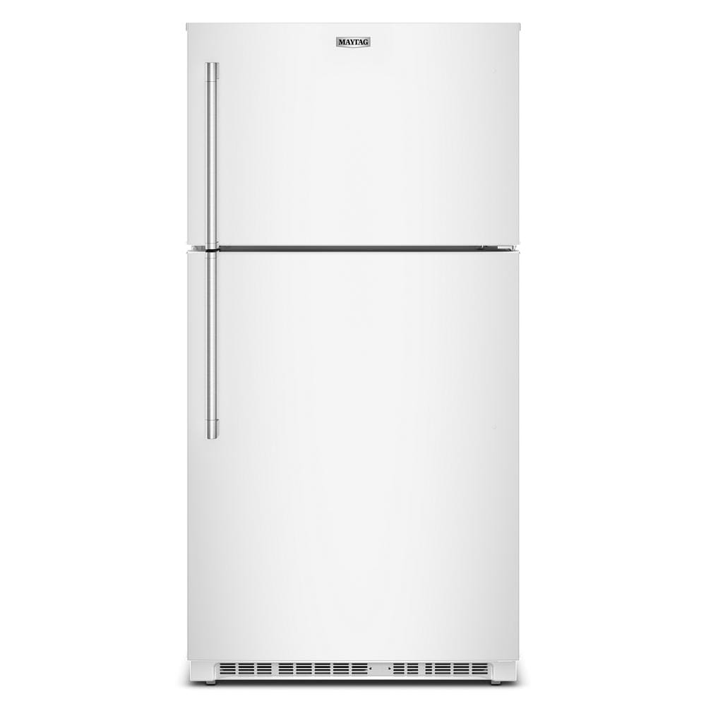 Maytag 33-Inch Wide Top-Freezer Refrigerator with Garage Mode—21 Cu. Ft. 1