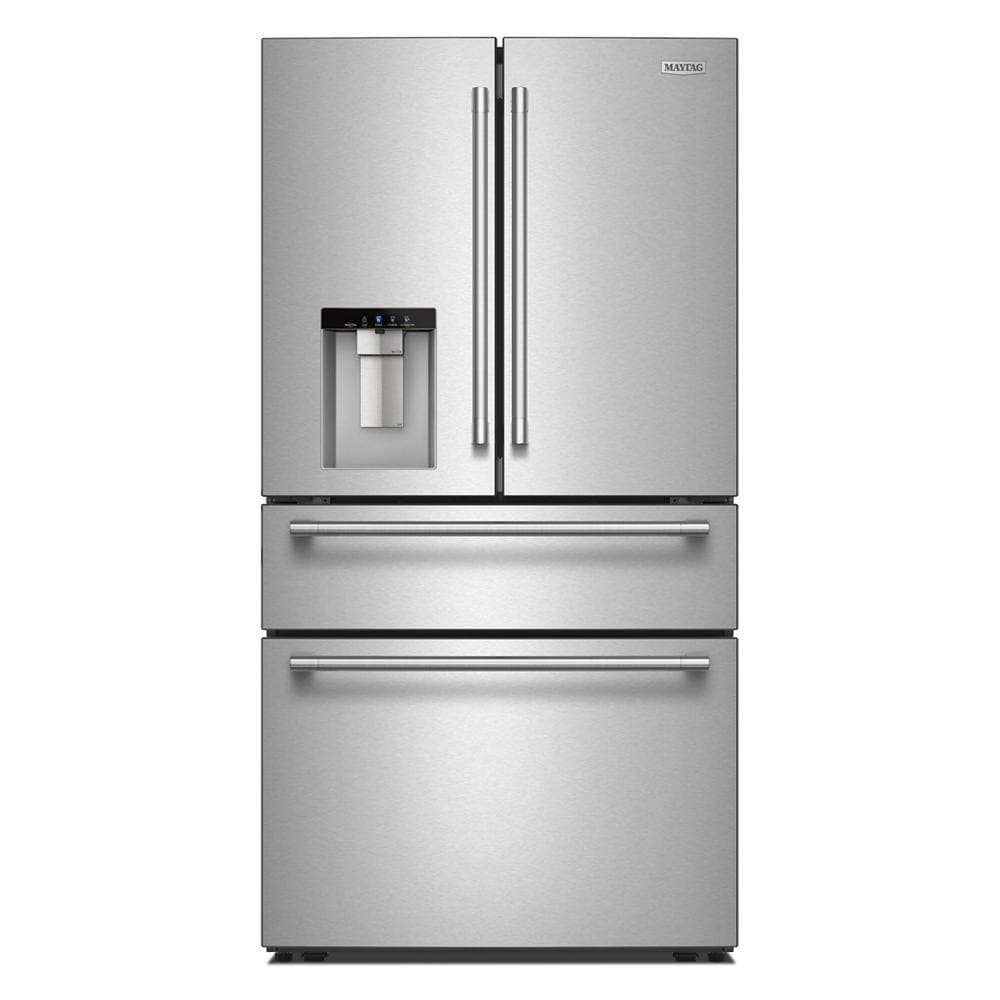 Maytag Maytag 29 Cu. Ft. XL Capacity French Door Bottom Mount Refrigerator with In-Door-Ice® Dispensing System 0