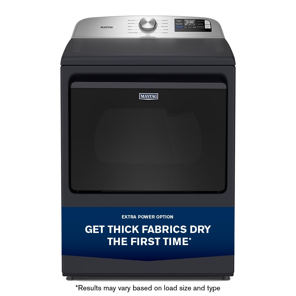Maytag MAYTAG 7.4 Cu. Ft. Top Load Electric Dryer with Extra Power and Advanced Moisture Sensing MED6205RF 1