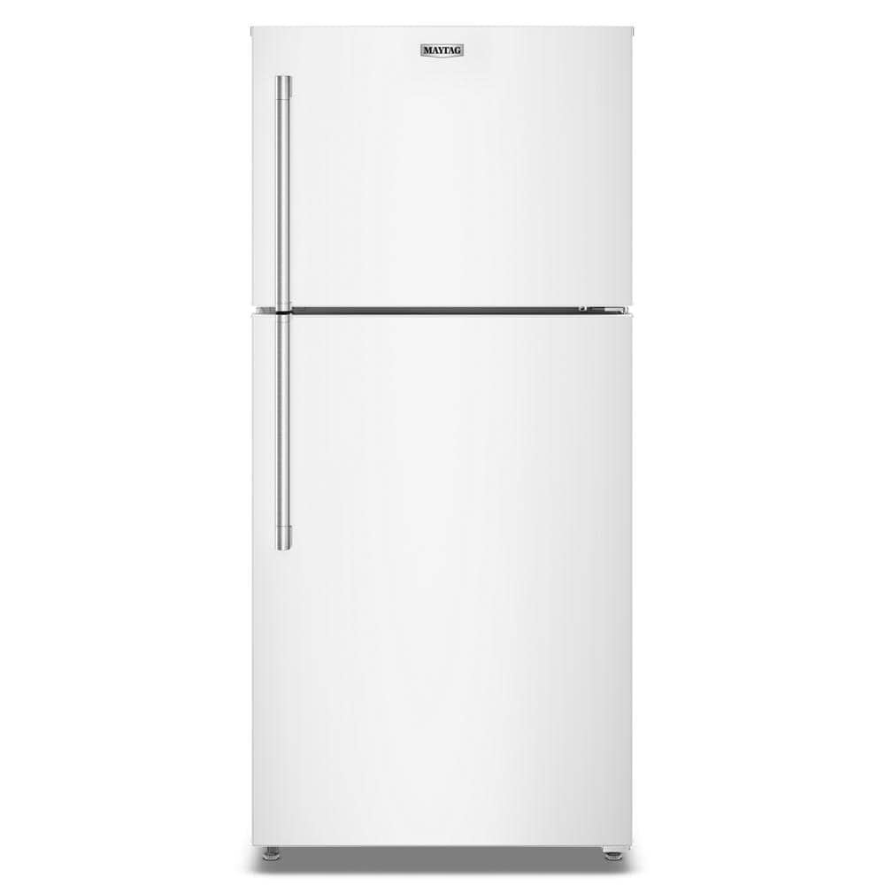 Maytag 30-Inch Wide Top-Freezer Refrigerator with Garage Mode—19 Cu. Ft. 0
