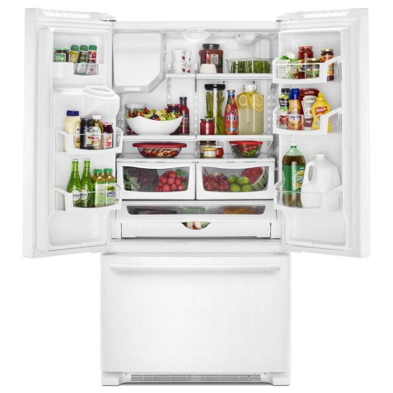 Maytag 36 in. Wide 25 cu. ft. French Door Refrigerator with PowerCold® Feature 2