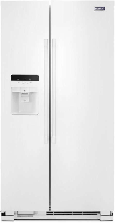 Maytag Maytag 36 in. Wide 24.5 cu. ft. Side-by-Side Refrigerator with Exterior Ice and Water Dispenser 1