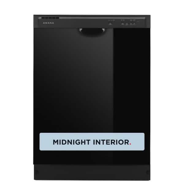 Amana Amana 24 in. Front Control Built-In Tall Tub Dishwasher with Midnight (Dark) Interior 1