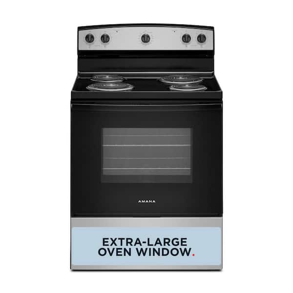 Amana Amana 30-Inch Electric Range with Extra-Large Oven Window 1