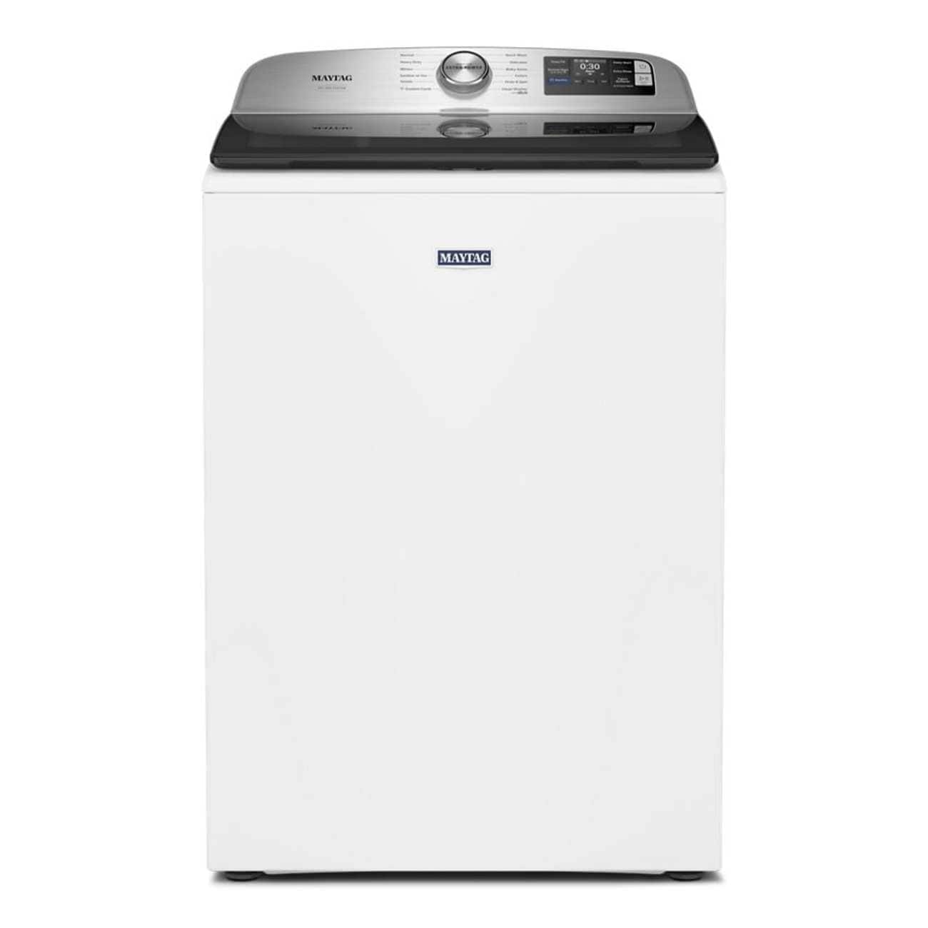 Maytag Maytag Pet Pro 5.3 cu. ft. Smart Top Load Impeller Washer with Extra Power and Sanitize with Oxi Cycle (MTW7200RW) 0