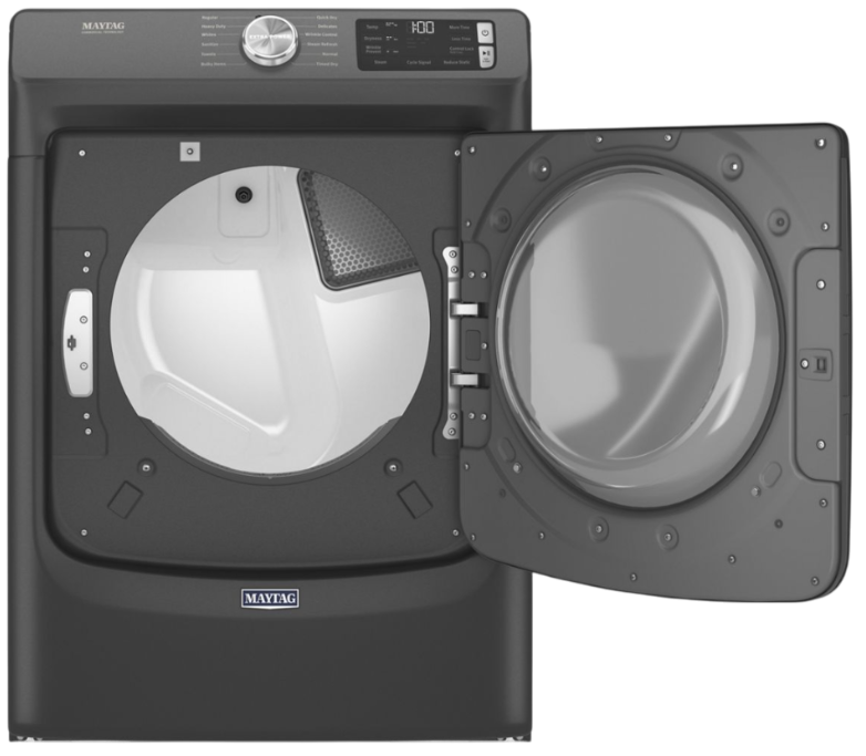 Maytag Maytag 7.3 cu. ft. Front Load Gas Dryer (Extra Power, Quick Dry Cycle) - Volcano Black 1