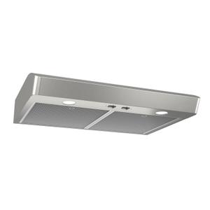 Broan Broan 30-Inch Convertible Under-Cabinet Range Hood, Stainless Steel