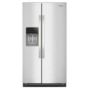 Whirlpool 36-inch Standard Depth Side-by-Side Refrigerator with Prep & Store Bins