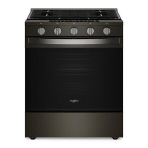 Whirlpool 30-inch Smart Slide In Gas Range with Air Cooking Technology, No Preheat Air Fry, Steam/Self Clean and High Speed Preheat