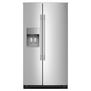 KitchenAid 28.7 Cu. Ft. Side-by-Side Refrigerator with Panoramic LED Lighting