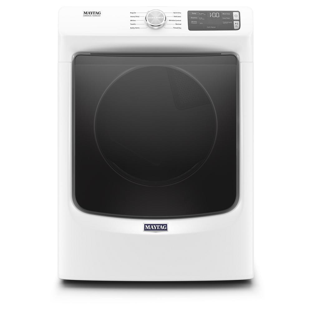 Maytag Maytag 7.3 cu. ft. Stackable Gas Dryer with Extra Power Button - White (ENERGY STAR) 2