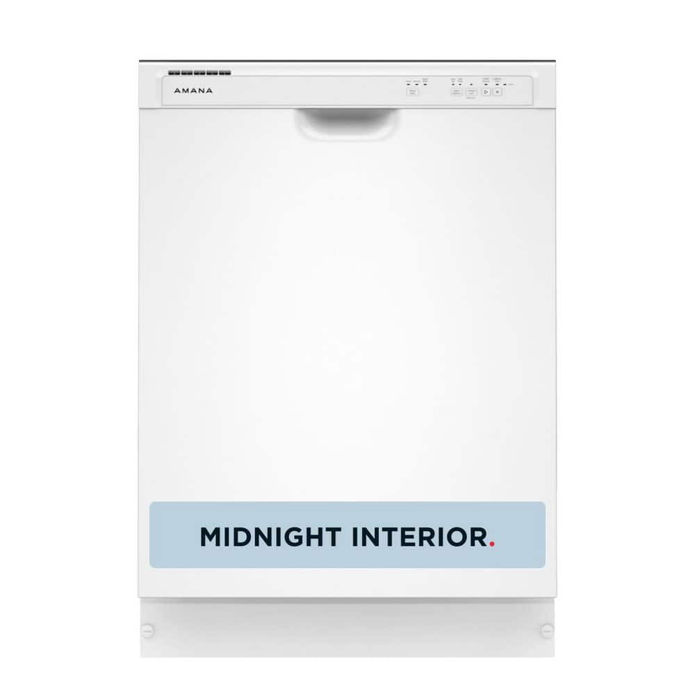 Amana Amana 24 in. Front Control Built-In Tall Tub Dishwasher with Midnight (Dark) Interior 3