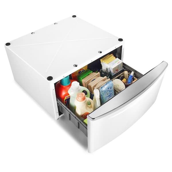 Maytag Maytag 15.5 in. White Laundry Pedestal with Storage Drawer 2